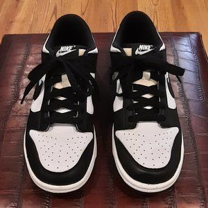 Nike Dunk Low Retro White Black Panda GS CW1590-100 NEW Size 6.5Y / 8 Women